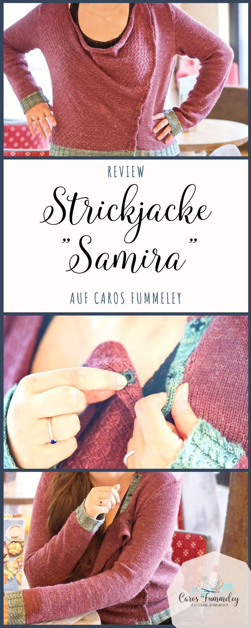 Strickjacke stricken Samira fashionworks3